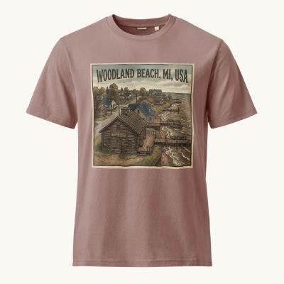 Woodland Beach, MI Vintage Tee