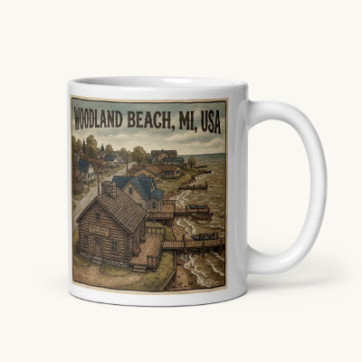 Woodland Beach, MI Coffee Mug