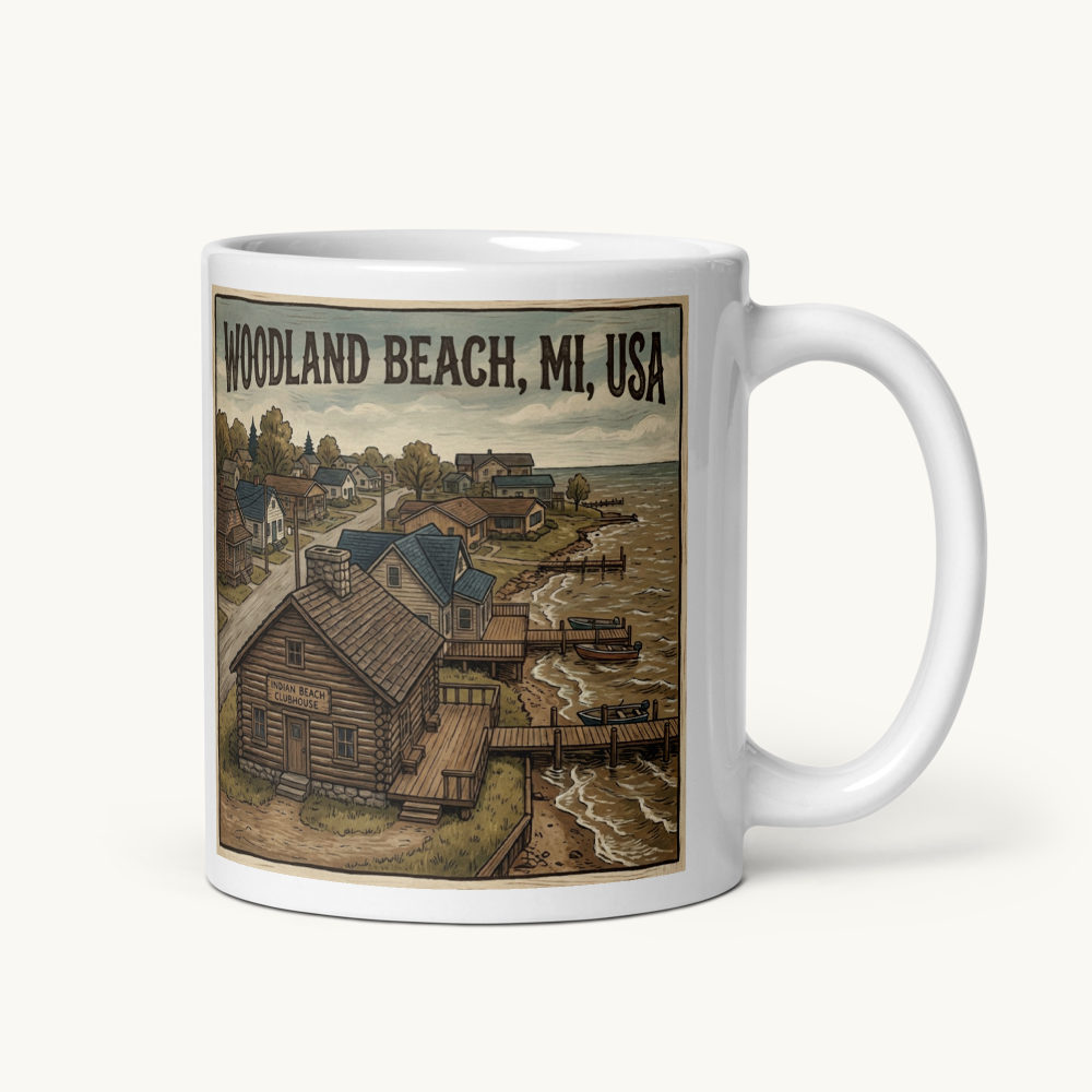 Woodland Beach, MI Coffee Mug