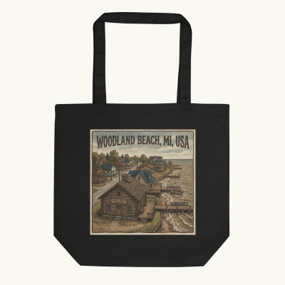 Woodland Beach, MI Tote Bag