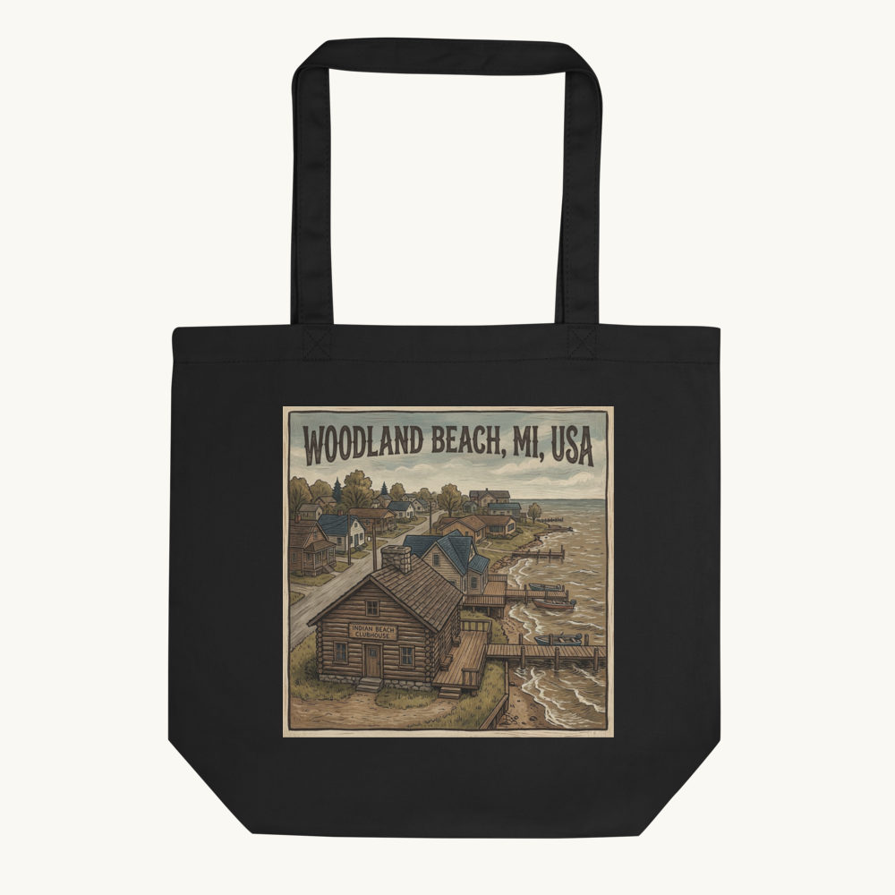 Woodland Beach, MI Tote Bag