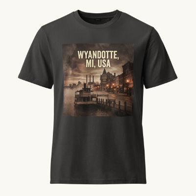 Wyandotte, MI Vintage Tee