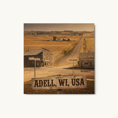 Adell, WI Metal Print