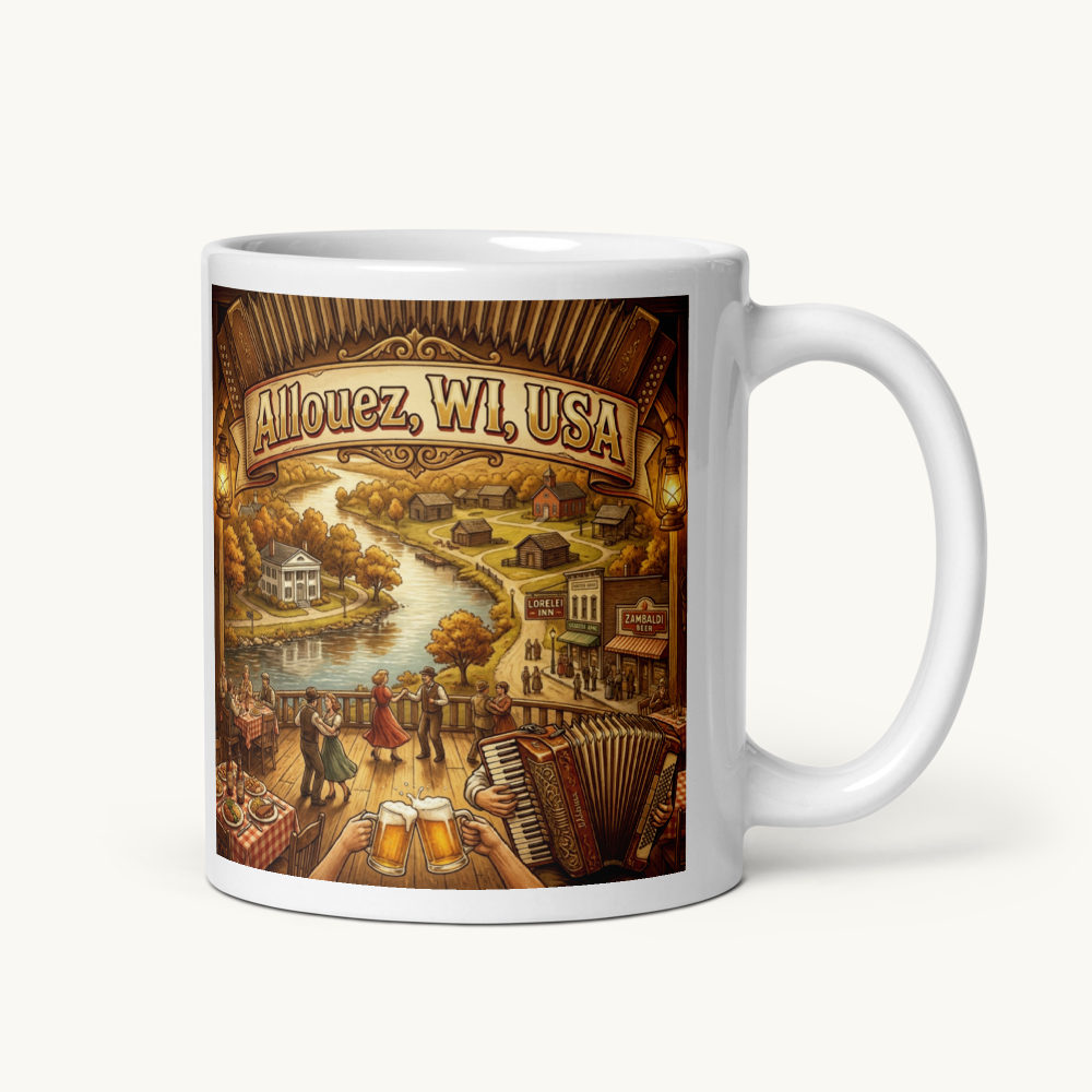 Allouez, WI Coffee Mug