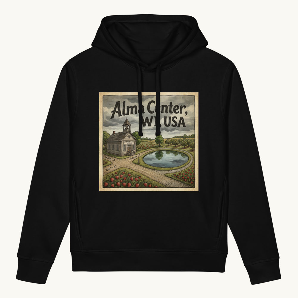 Alma Center, WI Hoodie