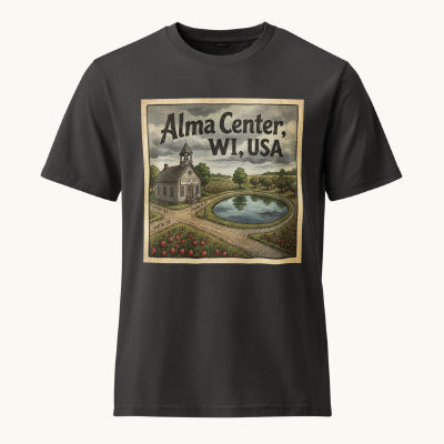 Alma Center, WI Vintage Tee