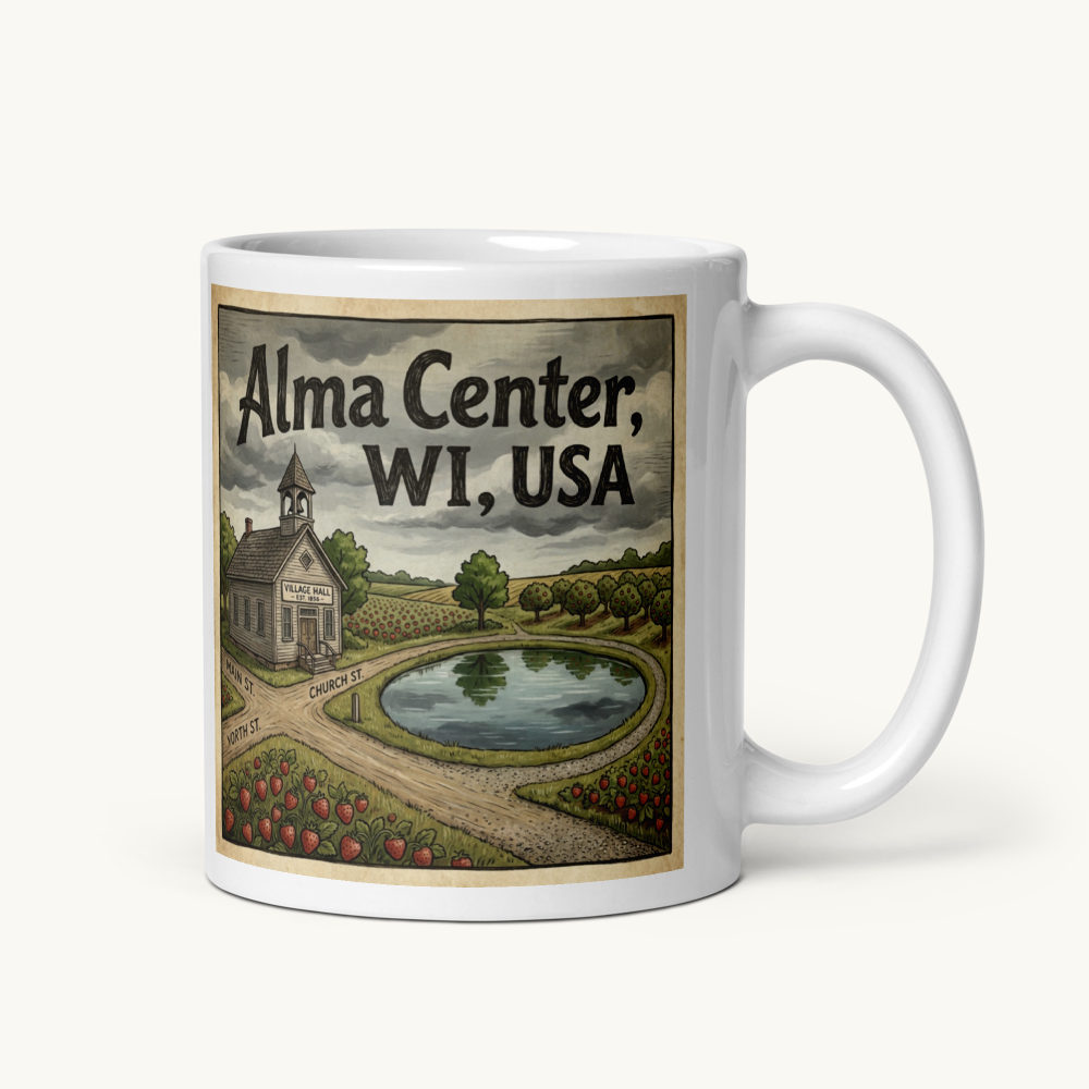 Alma Center, WI Coffee Mug