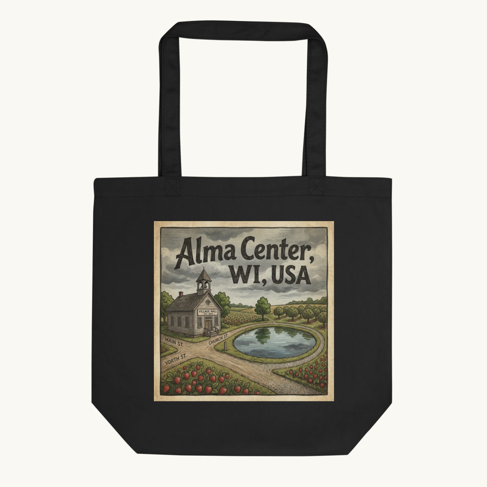 Alma Center, WI Tote Bag