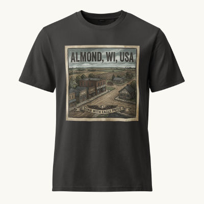 Almond, WI Vintage Tee