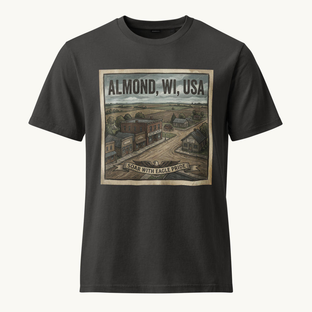 Almond, WI Vintage Tee