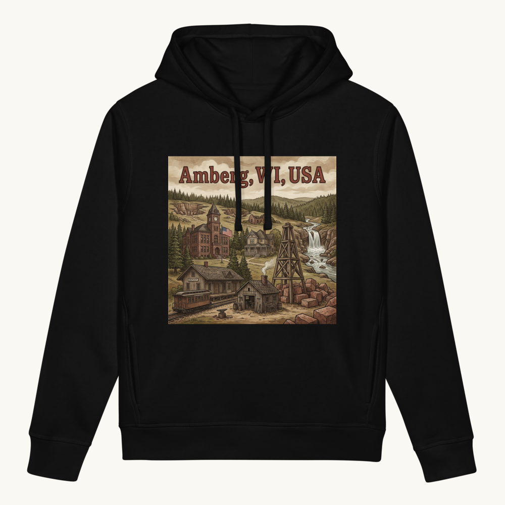 Amberg, WI Hoodie