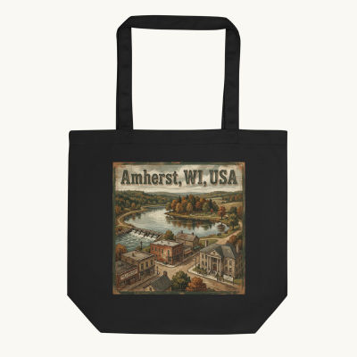 Amherst, WI Tote Bag