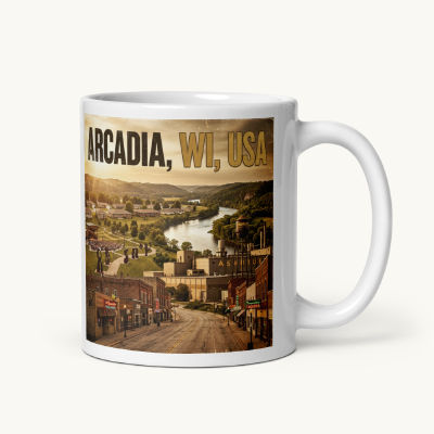 Arcadia, WI Coffee Mug