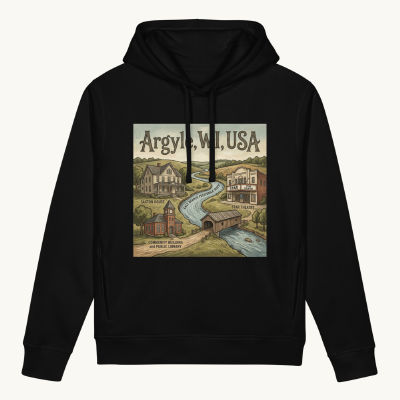 Argyle, WI Hoodie