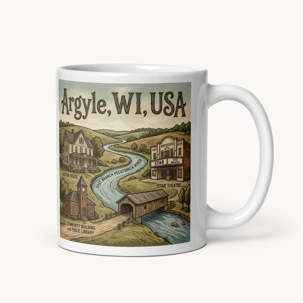 Argyle, WI Coffee Mug