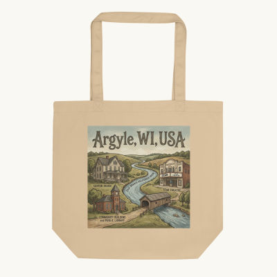 Argyle, WI Tote Bag