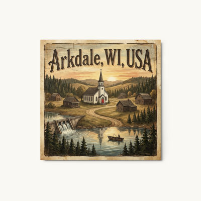 Arkdale, WI Metal Print