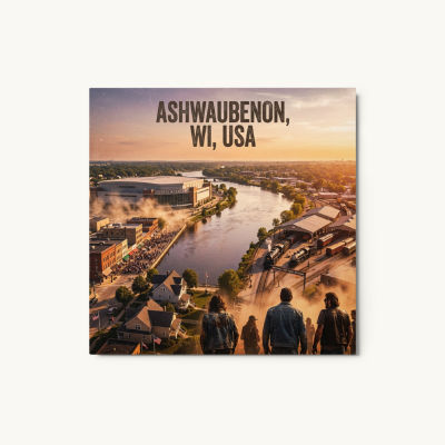 Ashwaubenon, WI Metal Print