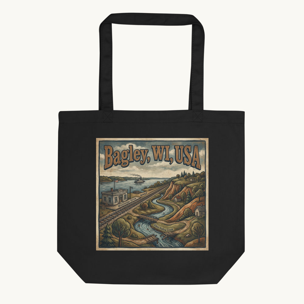 Bagley, WI Tote Bag