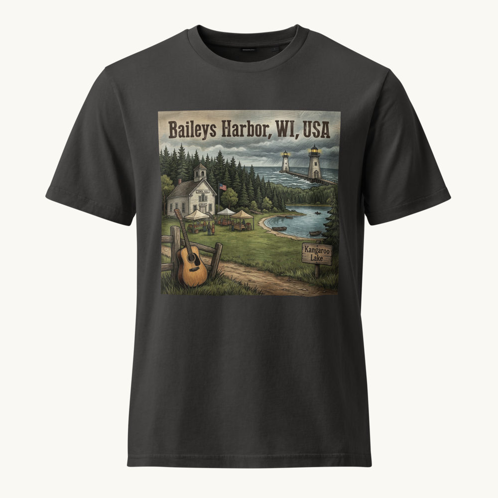 Baileys Harbor, WI Vintage Tee