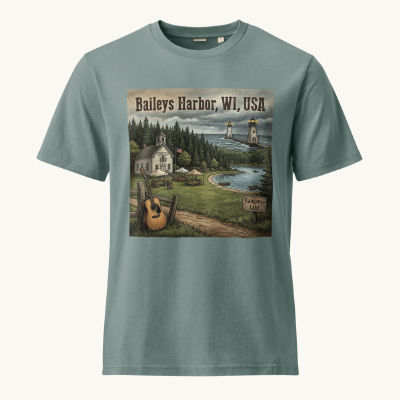 Baileys Harbor, WI Vintage Tee