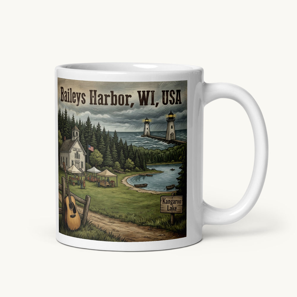 Baileys Harbor, WI Coffee Mug
