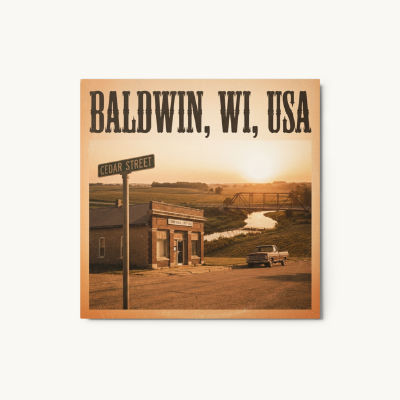 Baldwin, WI Metal Print