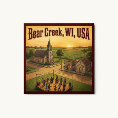 Bear Creek, WI Metal Print