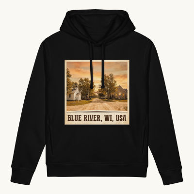 Blue River, WI Hoodie
