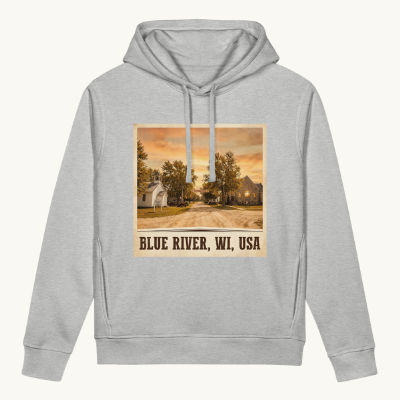 Blue River, WI Hoodie