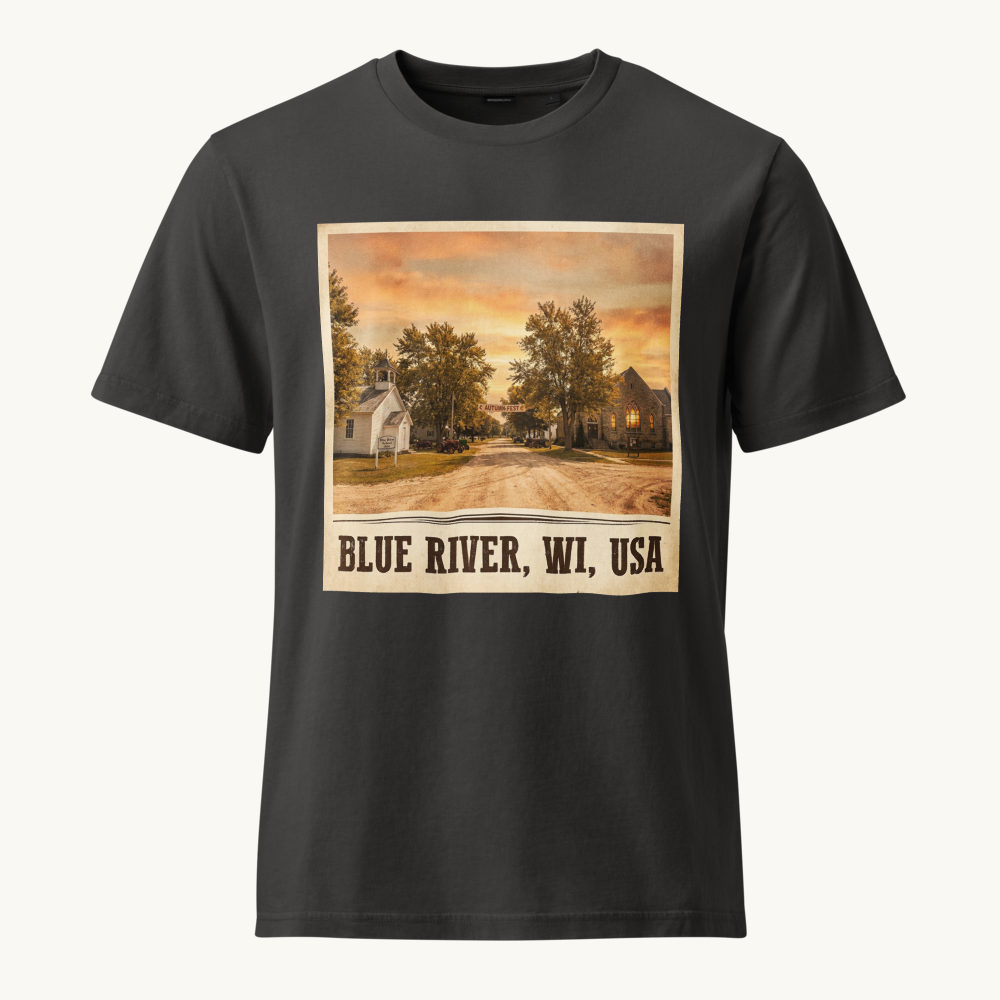 Blue River, WI Vintage Tee