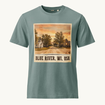 Blue River, WI Vintage Tee