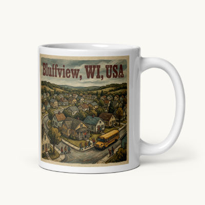 Bluffview, WI Coffee Mug