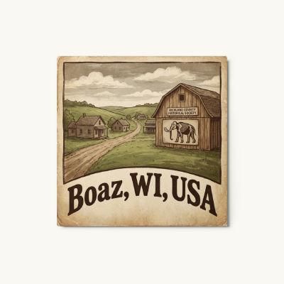Boaz, WI Metal Print