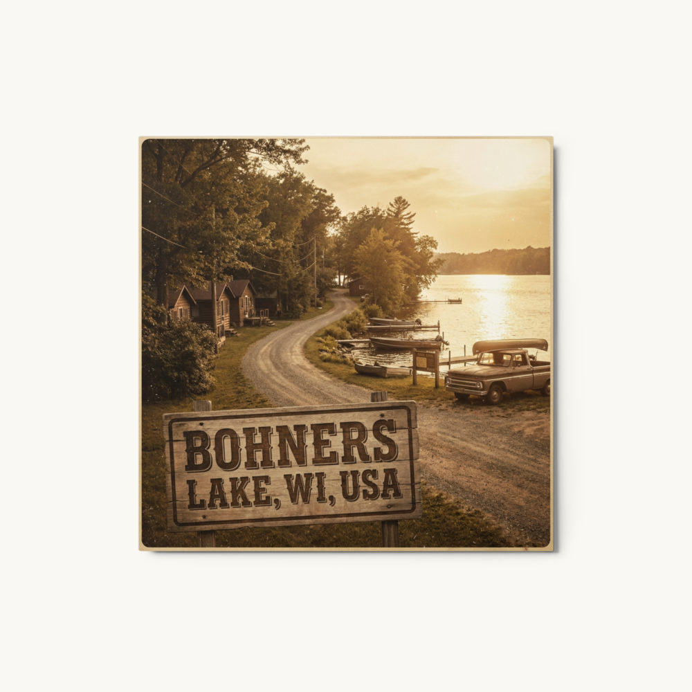 Bohners Lake, WI Metal Print