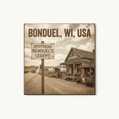 Bonduel, WI Metal Print