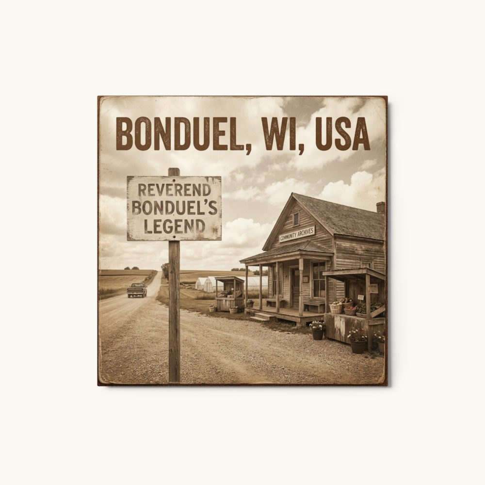Bonduel, WI Metal Print