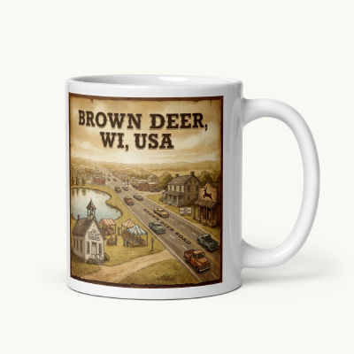 Brown Deer, WI Coffee Mug