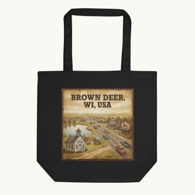 Brown Deer, WI Tote Bag