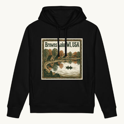 Browns Lake, WI Hoodie