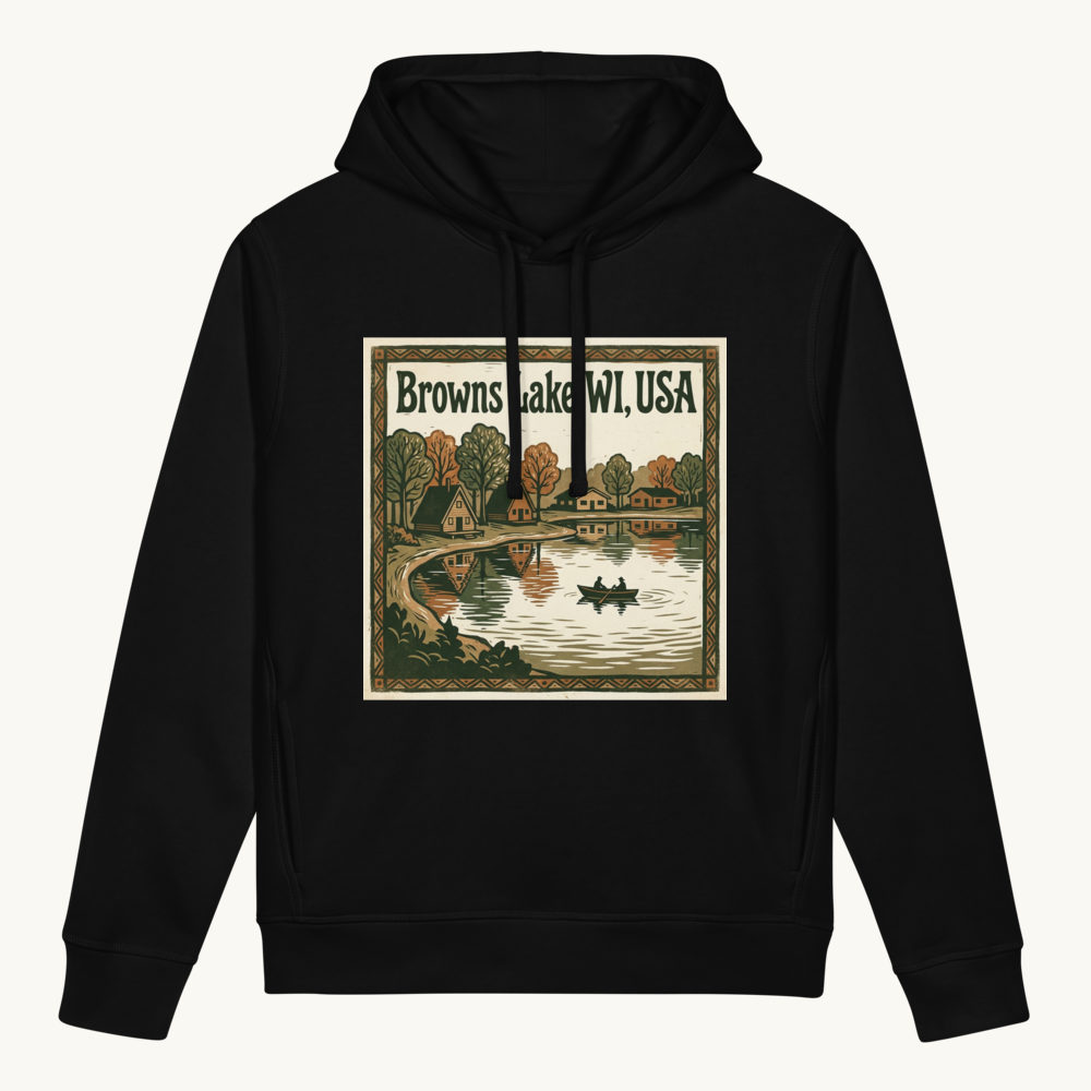 Browns Lake, WI Hoodie