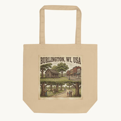 Burlington, WI Tote Bag