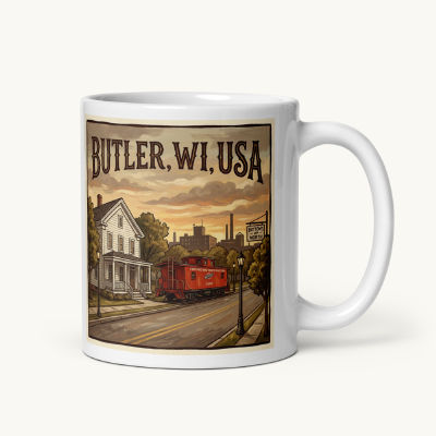 Butler, WI Coffee Mug
