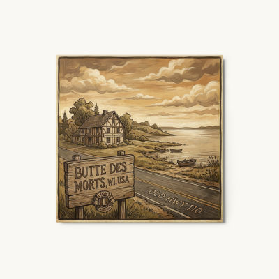 Butte des Morts, WI Metal Print