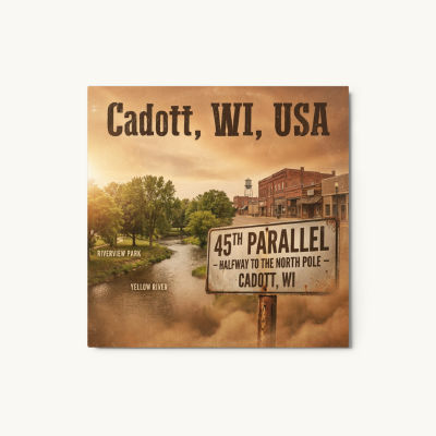 Cadott, WI Metal Print