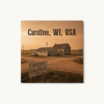 Caroline, WI Metal Print