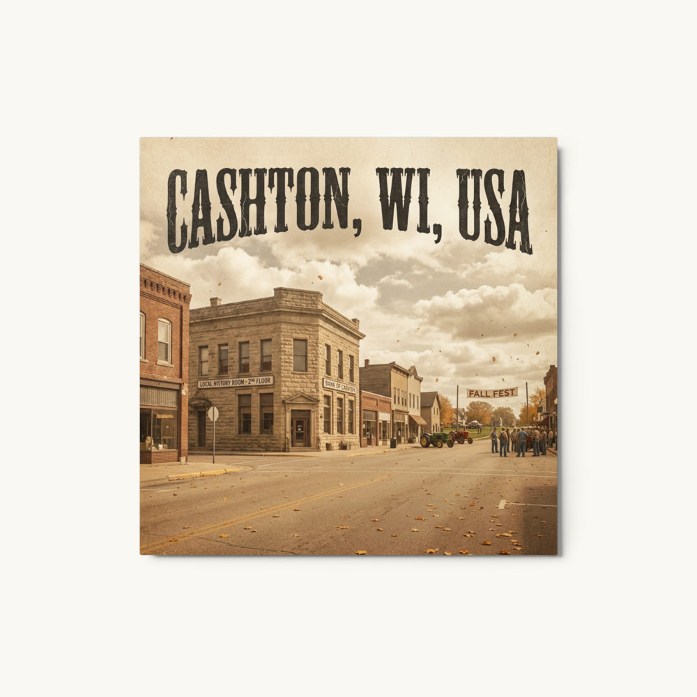 Cashton, WI Metal Print
