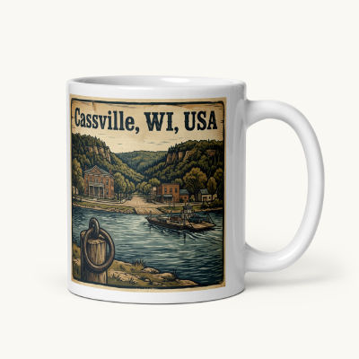 Cassville, WI Coffee Mug