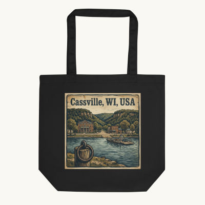 Cassville, WI Tote Bag