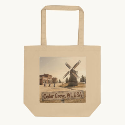Cedar Grove, WI Tote Bag